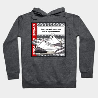 AJ 3 Retro White Cement Shoes Hoodie